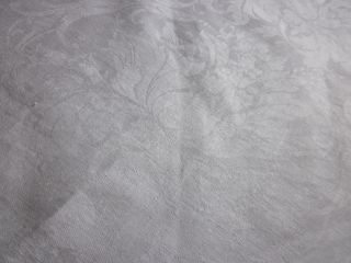 HUGE IRISH LINEN DAMASK BANQUET TABLECLOTH 310 CMS BY 230 CMS 122 