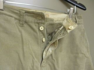 KHAKI U.  S.  ARMY CAVALRY UNIFORM JACKET & BREECHES 8