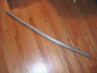 K605 Japanese Samurai Sword: Gendaito Akitomo Katana In Shirasaya 76.  8 Cm