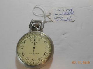 Antique Elgin Timer Stop Watch Ww2,  Ord Dept No.  05 - 4011,  1944