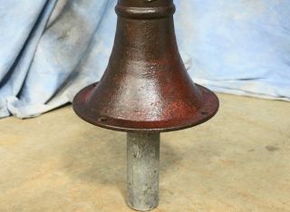 Antique Primitive Large Hudson Cast Iron Well Water Pump with Patina 11