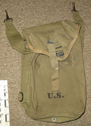 Wwii Army Paratrooper Grenade Or Extra Ammo Bag,  Boyt 43
