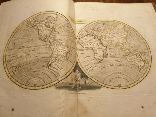 c1800 The Modern Royal Atlas from the Best Authorities - Coloured antique maps 4