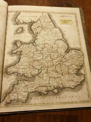 c1800 The Modern Royal Atlas from the Best Authorities - Coloured antique maps 6