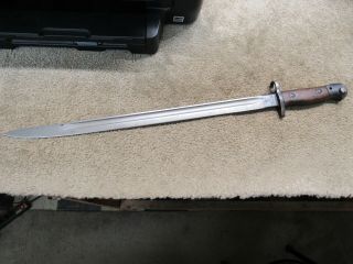 British Ww1 P1907 Enfield Bayonet No1 Mk3 Wilkinson 1917