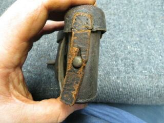 PRE WWI IMPERIAL GERMAN MODEL 1887 NCO AMMO POUCH - FOR 11MM MAUSER - WURTTEMBURG 2