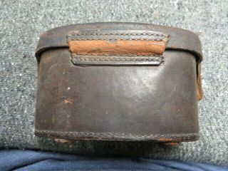 PRE WWI IMPERIAL GERMAN MODEL 1887 NCO AMMO POUCH - FOR 11MM MAUSER - WURTTEMBURG 4