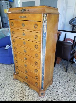 Tall Vintage Italian Style Dresser