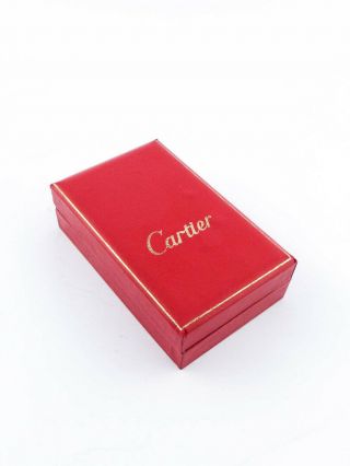 Fine CARTIER box for a lighter,  paper box,  1980s 4