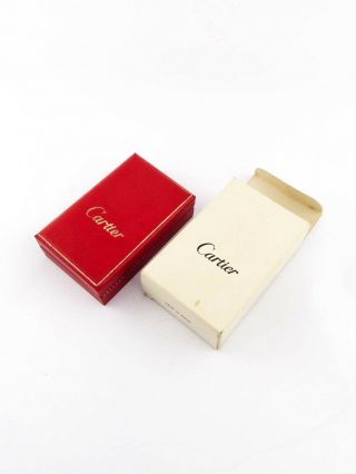Fine CARTIER box for a lighter,  paper box,  1980s 7