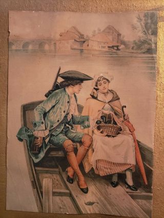 Rare hard to find Revolutionary war militaria unknown lithograph 2