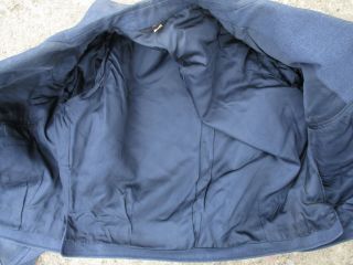 U.  S.  Air Force Blue Wool Short Eisenhower Jacket Large Size 41 Long 10
