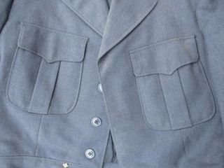 U.  S.  Air Force Blue Wool Short Eisenhower Jacket Large Size 41 Long 3
