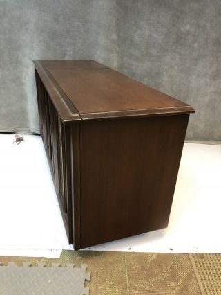 Mid Century Modern RECORD CONSOLE vintage cabinet credenza stereo RCA 60s 19417 7