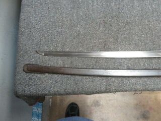 PRE WWII JAPANESE ARMY TYPE 32 SWORD W/ MATCHING NUMBERED SCABBARD 6