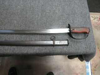 PRE WWII JAPANESE ARMY TYPE 32 SWORD W/ MATCHING NUMBERED SCABBARD 7