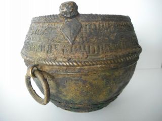 Antique African Bronze Bowl 2