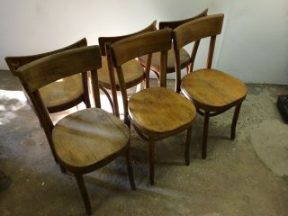 Vintage Thonet Bentwood Chairs 2