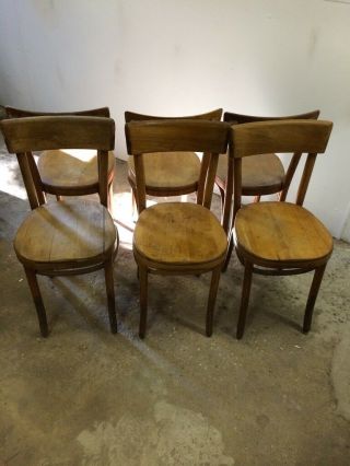 Vintage Thonet Bentwood Chairs 4