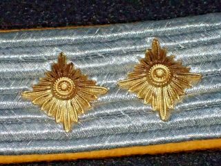 WWII Luftwaffe Flight Officer Shoulder Rank Board / Strap Hauptmann - Captain VF 2