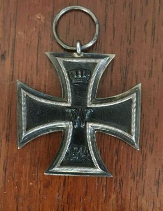 Ww1 German Iron Cross - 2nd Class Combat Medal Ekii