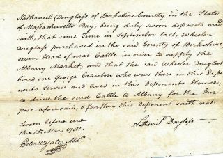 Revolutionary War Peter Yates N Y Member Of Continental Congress Signed Document