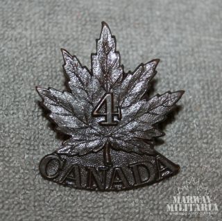 Ww1 Cef 4th Battalion (central Ontario) Officer 