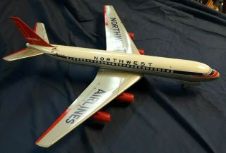 Vintage Tin Northwest Airlines Toy Made In Japan