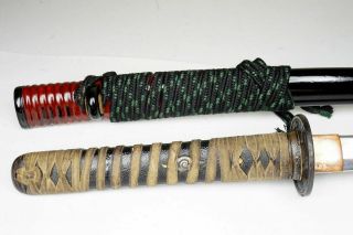 Authentic Japanese Katana Sword Art Antique Samurai Nihonto,  Gorgeous Fitting 4