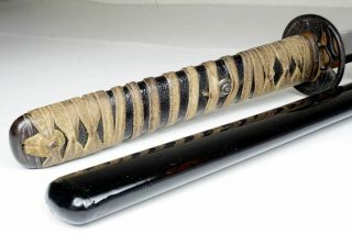 Authentic Japanese Katana Sword Art Antique Samurai Nihonto,  Gorgeous Fitting 5