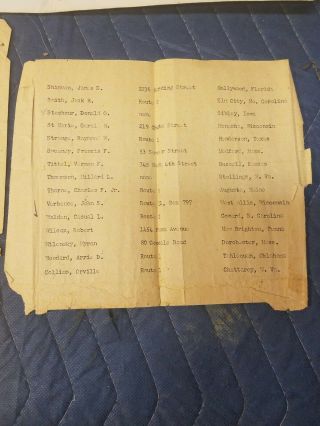 WW2 173RD FIELD ARTILLERY MAP WITH HAND WRITTEN NOTES AND MORE 2