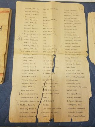 WW2 173RD FIELD ARTILLERY MAP WITH HAND WRITTEN NOTES AND MORE 4