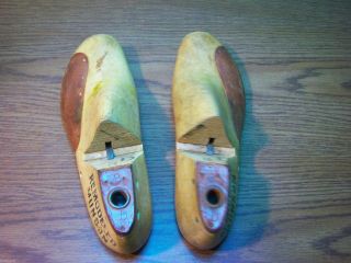 Vintage Wood Wooden Shoe Factory Industrial Mold Last 8 D 154 Remodeled MUNSON 3