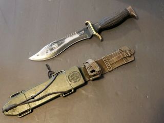 Spanish Army Special Forces (goe 1) Knife & Sheath