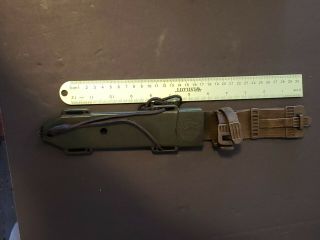 Spanish Army Special Forces (GOE 1) Knife & Sheath 6