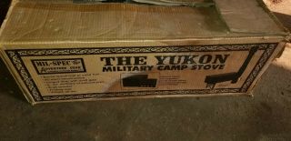 Yukon M - 1950 Military Multi - Fuel Tent Camp Stove Heater Rare Hard To Find