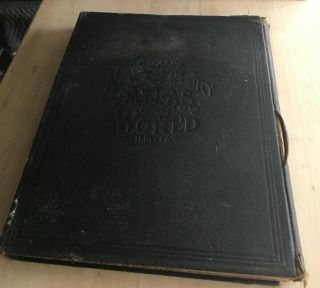 Crams Century Atlas Of The World Indexed 1902 Vintage Antique Book 4