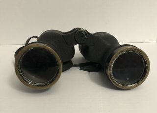 Vintage US Navy Binoculars 7x50 No Maker or Date Serial 12403 5