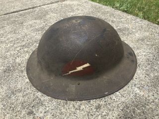 Ww1 Us 78 Inf Div Doughboy Helmet With Decal Army Military