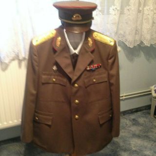 Hungary Major General Uniform 1970 - 1990,  Cap,  Ribbons,  Eu Shipment Usd 35