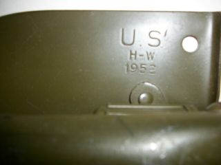 H - W 1952 Korea War US Military Entrenching Tool Shovel Pick & Sheath NOS 6