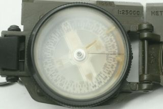 VINTAGE WALTHAM COMPASS US ARMY MILITARY 4