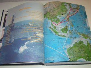 USS Midway CV - 41 Cruise Book 1985 - 1987 Forward Deployed 3