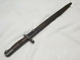 British ? M1913/17 Bayonet & Scabbard By Remington Knife Blade WW1 WW2 11