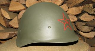 - Authentic Ww2 Wwii Relic Soviet Red Army Helmet " CШ40 Six Rivets " 1