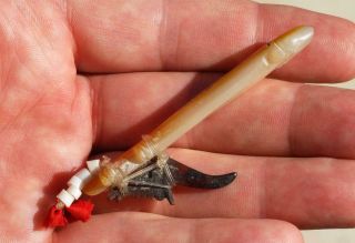 Vintage Solomon Island Native Fish Hook Shell Lure Melanesian Guinea Fishing 6