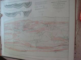 1884 Second Geological Survey of Pennsylvania Grand Atlas Div 2 Anthracite Coal 8