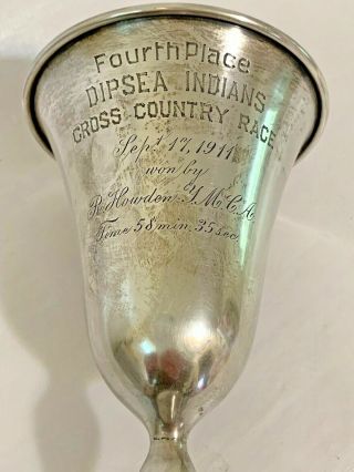 1911 Sterling Silver DIPSEA Trophy Mt Tamalpais Tam - Marin Mill Valley CA 8