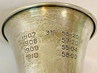 1911 Sterling Silver DIPSEA Trophy Mt Tamalpais Tam - Marin Mill Valley CA 9