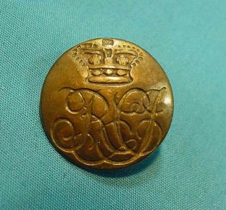 Very Early British Military Uniform Button 1700 - 1800’s – Rare Find